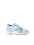 Sneakers Out Of Office Bianco/Celeste