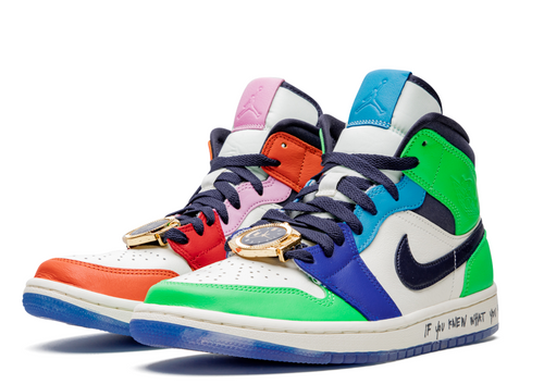Air Jordan 1 Mid Melody Ehsani Fearless - shirtsshoesandmore