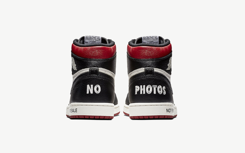 AIR JORDAN 1 RETRO HIGH "NOT FOR RESALE" VARSITY RED - shirtsshoesandmore