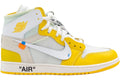 Jordan 1 Retro High Off-White Canary Yellow
