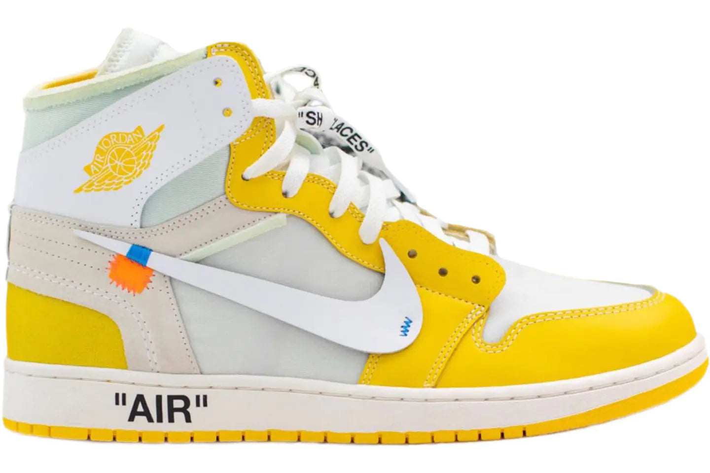 Jordan 1 Retro High Off-White Canary Yellow